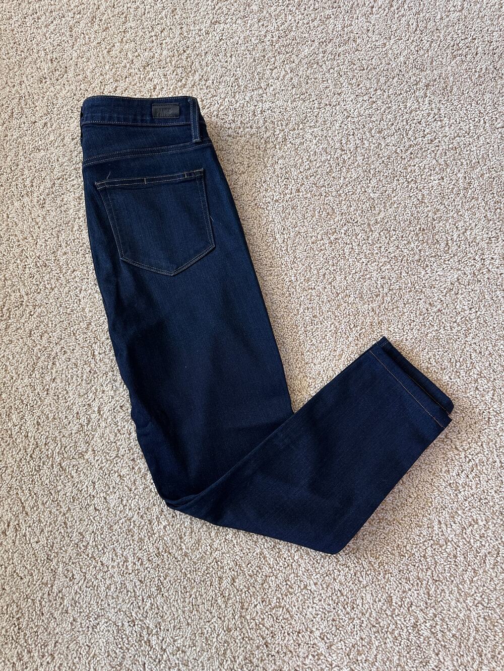 PAIGE Hoxton Ultra Skinny Dark Wash Jeans